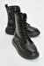 Luvi Shoes Siyah Kadın Postal 30-BTM01
