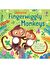 Usborne - İngilizce Parmak Oynatmalı Eğlenceli Maymunlar Kitap