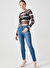 NELLY Skinny Fit Açık İndigo Kadın Jean Pantolon