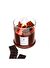 Büyük Üfleme Cam Ahşap Fitilli Hot Chocolate Vegan Mum (380 gr)