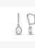 0.31 Karat Topaz Taşlı Pırlanta Küpe