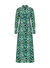 Green Leaf Uzun Cotton Vual Gömlek
