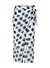Ayarlanabilir Bel Navy Flower Pareo