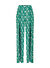 Ön Yırtmaç Detaylı Ultramarine Green Pantolon