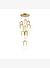 Martin 10 Kollu Gold LED Sarkıt Avize