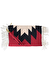 VOYES-Dokuma Makrome Fermuarlı Clutch-YILDIZ Model 8