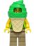 Lego Minifigür Ice Cream Vendor - Male, Lime Hoodie, Bright Green Ice Cream Suit