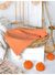 Organik Pamuk Bürümcük Muslin Battaniye 100 x 100 cm - Kiremit
