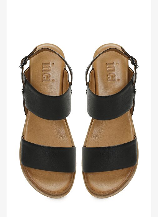 İnci İnci INCI BRAND 5FX Siyah Kadın Dolgu Topuk Sandalet Boyner'de! Siyah - 5. görsel