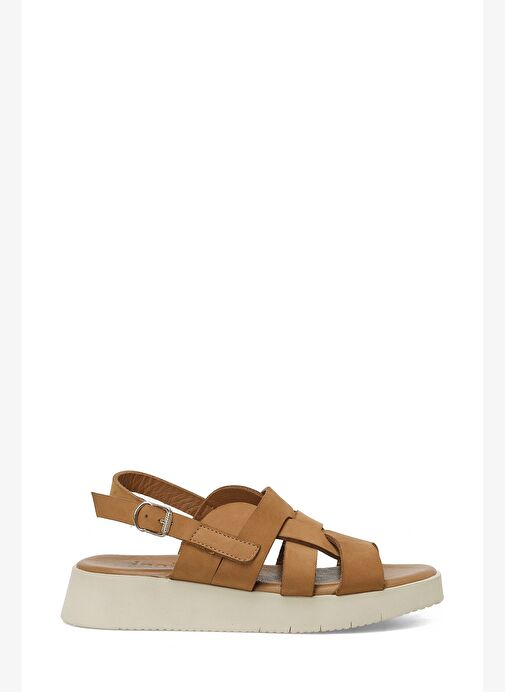 İnci İnci INCI HOLLOW 5FX Taba Kadın Kalın Taban Sandalet Boyner'de! Taba - 2. görsel