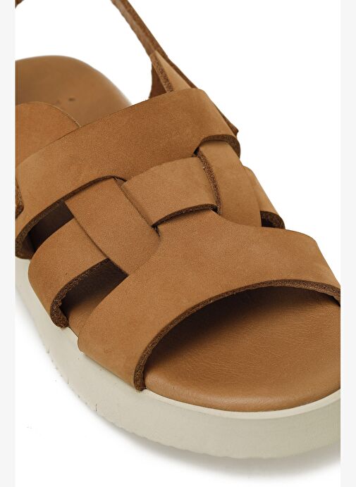 İnci İnci INCI HOLLOW 5FX Taba Kadın Kalın Taban Sandalet Boyner'de! Taba - 8. görsel