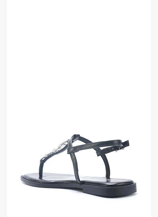 İnci İnci INCI AIDA 5FX Siyah Kadın Düz Sandalet Boyner'de! Siyah - 4. görsel