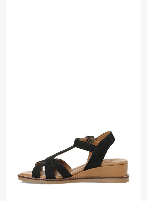 İnci İnci INCI BERRY 5FX Siyah Kadın Dolgu Topuk Sandalet Boyner'de! Siyah - 4. görsel