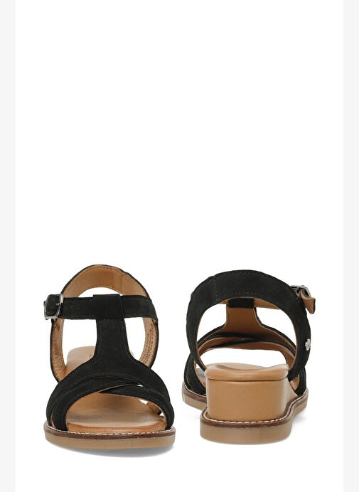 İnci İnci INCI BERRY 5FX Siyah Kadın Dolgu Topuk Sandalet Boyner'de! Siyah - 6. görsel