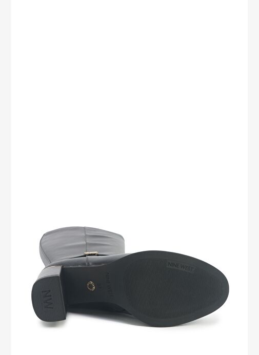 ORTENS 5PR Siyah Kadın Topuklu Çizme - Görsel 5