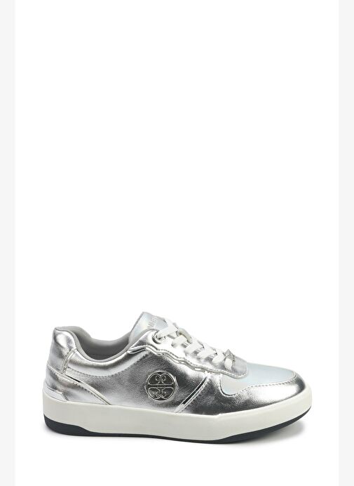 HEYDIN 5PR Gümüş Kadın Sneaker - Görsel 2
