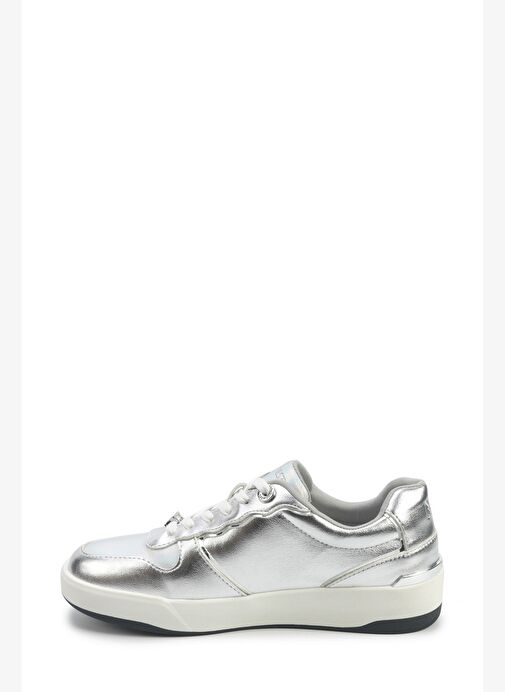 HEYDIN 5PR Gümüş Kadın Sneaker - Görsel 4