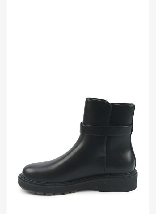 DESSIN 5PR Siyah Kadın Düz Bot - Görsel 4