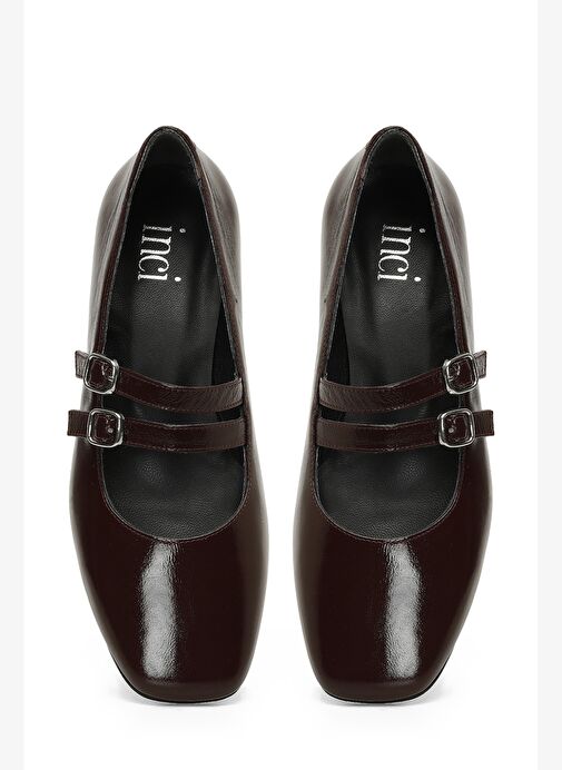 İnci İnci INCI TAN 5PR Bordo Kadın Babet Boyner'de! Bordo - 5. görsel