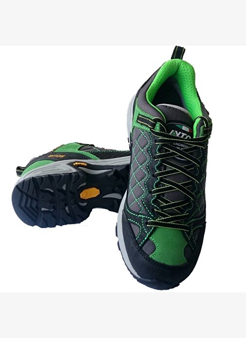 MONDEOX COSMIC 95 GRI/YESIL AYAKKABI - Görsel 5