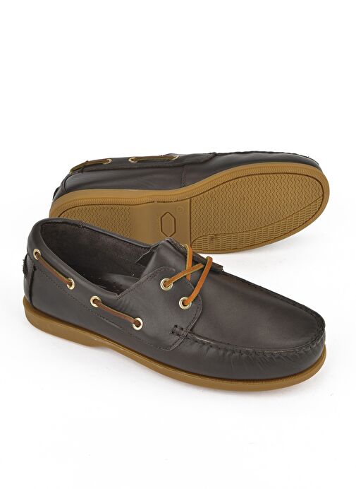 Ziya, Erkek Hakiki Deri Ayakkabı 1511007ZD1001 Kahve - Görsel 6