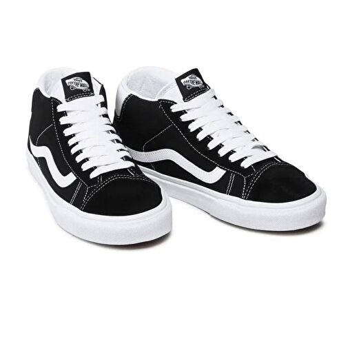 Vans Ua Mid Skool 37 Günlük Ayakkabı VN0A3TKF6BT1 Siyah - Görsel 4