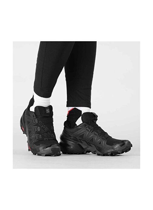 Salomon Speedcross 6 Kadın Siyah Outdoor Ayakkabı (L41742800) - Görsel 6