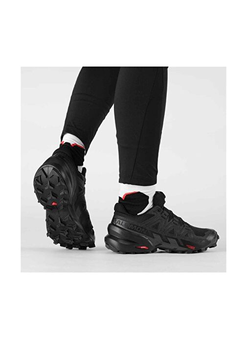 Salomon Speedcross 6 Kadın Siyah Outdoor Ayakkabı (L41742800) - Görsel 7