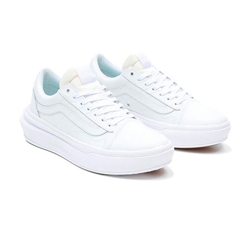 Vans Ua Old Skool Overt Cc Kadın Günlük Ayakkabı VN0A7Q5EQLZ1 Beyaz - Görsel 3
