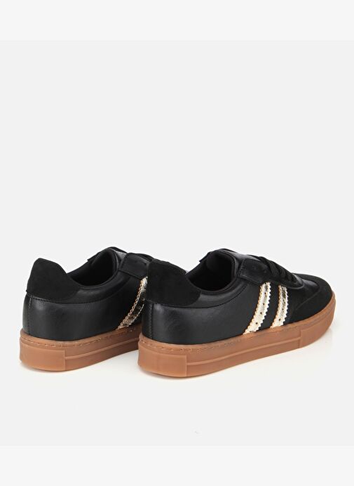 Kadın Siyah Düz Spor Ayakkabı 01AYH314600A154 - Görsel 5