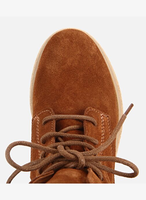 Hotiç Hotiç Kadın Süet Deri Taba Fermuarlı Postal Düz Bot 01BOH318490A370 | Boyner Taba - 6. görsel