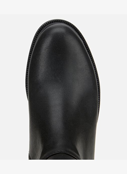 Kadın Siyah Tokalı Düz Çizme 01CIH315140A100 - Görsel 6