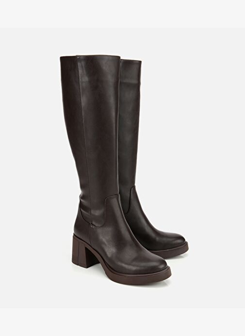 Kadın Kahverengi Yüksek Topuklu Çizme 01CIH315220A480 - Görsel 3
