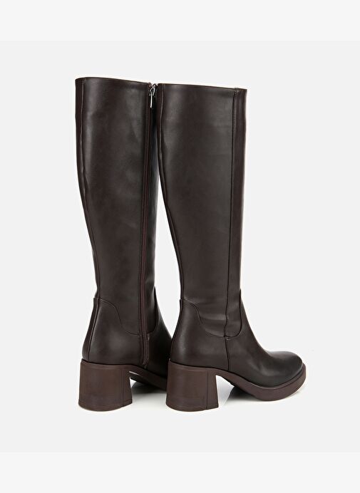 Kadın Kahverengi Yüksek Topuklu Çizme 01CIH315220A480 - Görsel 5