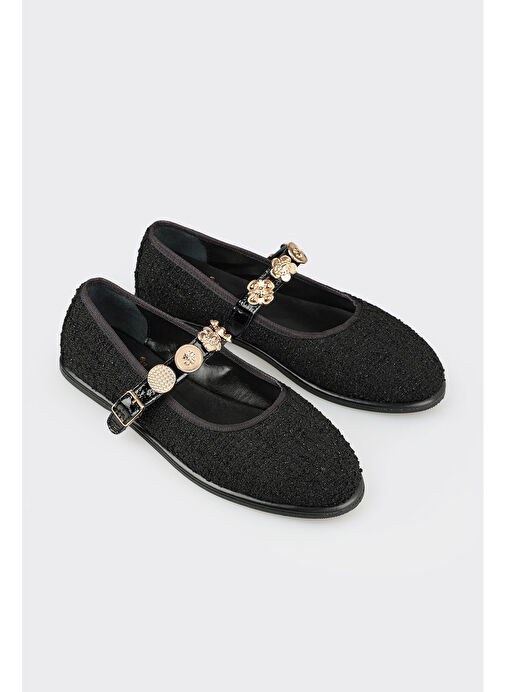 Siyah Kadın Günlük Ayakkabı - Görsel 3