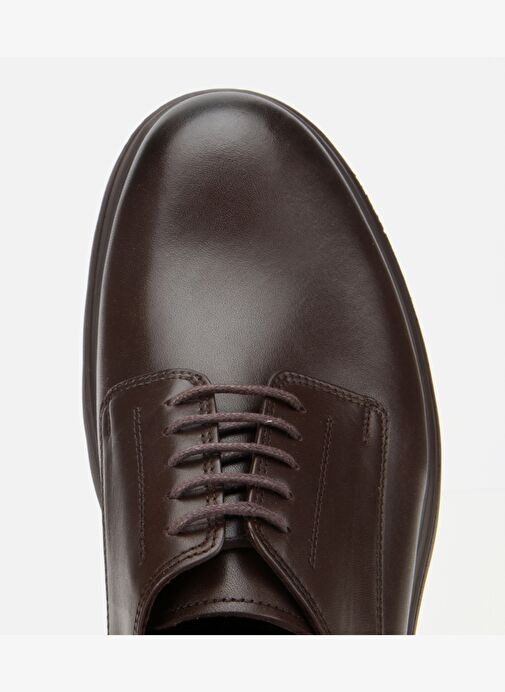 Erkek Deri Kahverengi Kalın Tabanlı Günlük Ayakkabı 02AYH312170A480 - Görsel 6