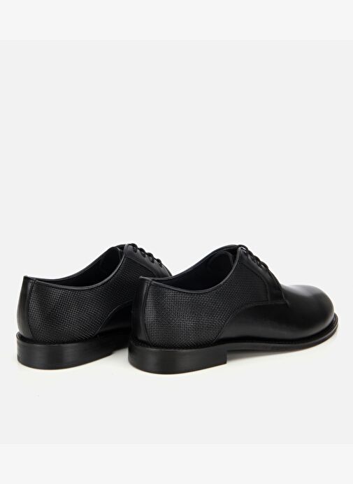 Erkek Deri Siyah Klasik Ayakkabı 02AYH313780A100 - Görsel 5