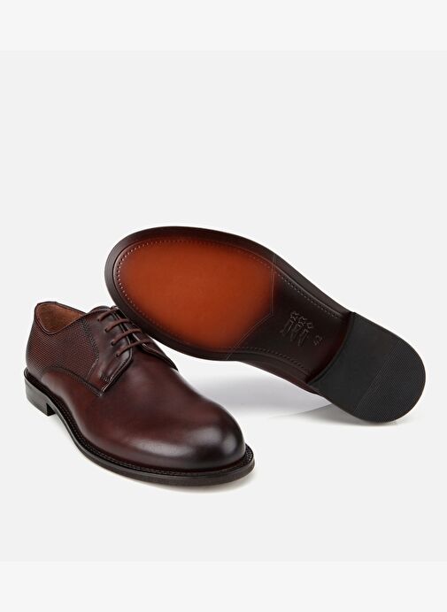 Erkek Deri Kahverengi Klasik Ayakkabı 02AYH313780A480 - Görsel 7