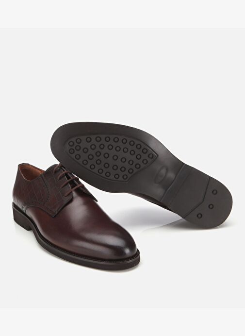 Erkek Deri Kahverengi Klasik Ayakkabı 02AYH313810A480 - Görsel 7