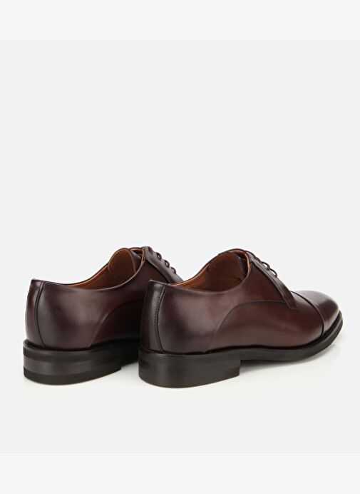 Erkek Deri Kahverengi Bağcıklı Klasik Ayakkabı 02AYH313820A480 - Görsel 5