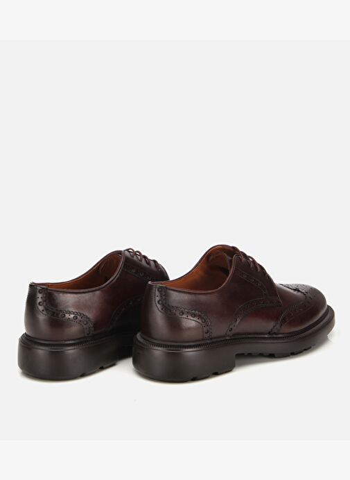 Erkek Deri Kahverengi Rahat Klasik Ayakkabı 02AYH313850A480 - Görsel 5