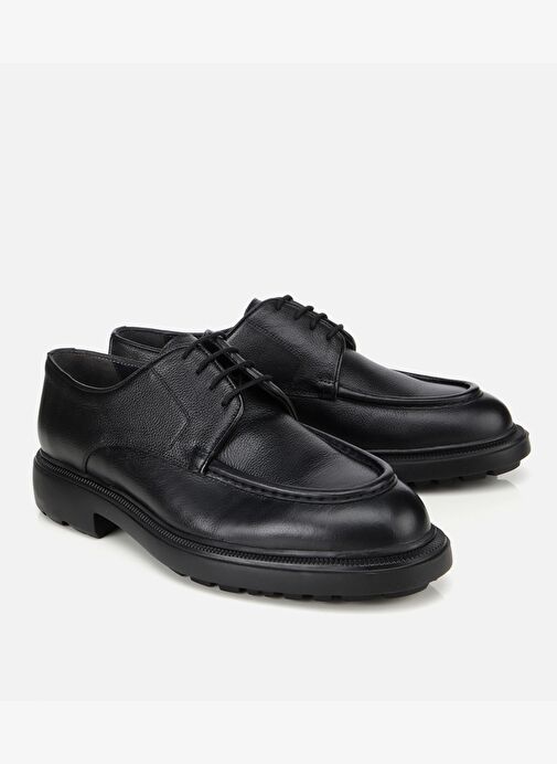 Erkek Deri Kahverengi Yumuşak Dokulu Klasik Ayakkabı 02AYH313860A100 - Görsel 3