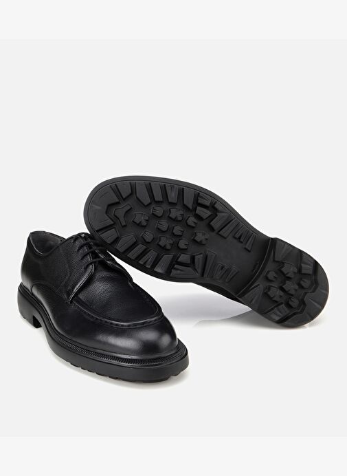 Erkek Deri Kahverengi Yumuşak Dokulu Klasik Ayakkabı 02AYH313860A100 - Görsel 7