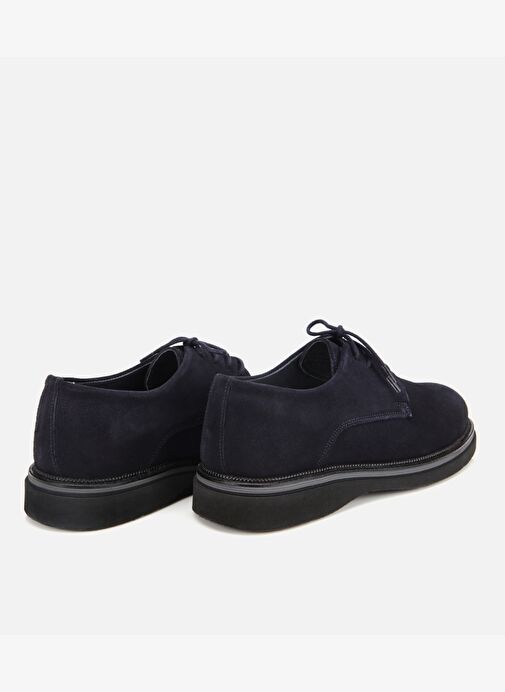 Erkek Süet Deri Lacivert Hafif Tabanlı Günlük Ayakkabı 02AYH313940A680 - Görsel 5