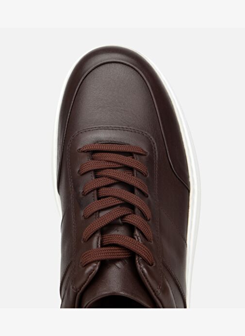 Erkek Deri Kahverengi Yumuşak Dokulu Günlük Ayakkabı 02AYH314150A480 - Görsel 6