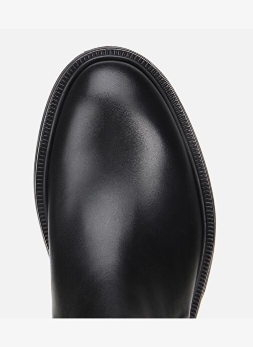 Erkek Deri Siyah Lastik Detaylı Chelsea Bot 02BOH312260A100 - Görsel 6