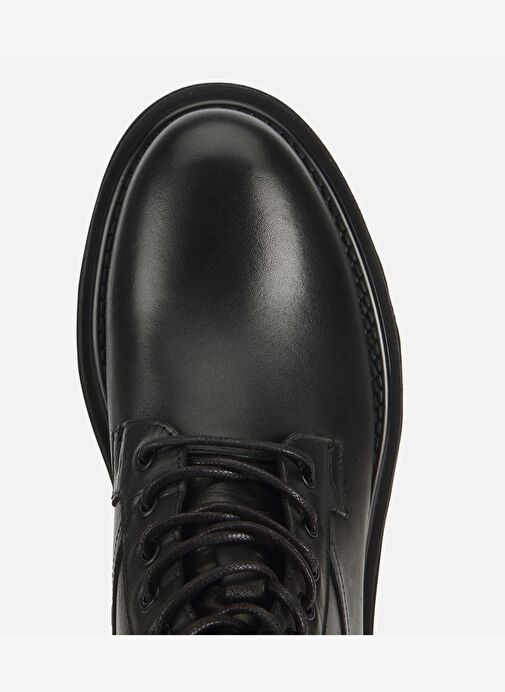 Hotiç Hotiç Erkek Deri Siyah Hafif Tabanlı Yüksek Tabanlı Casual Bot 02BOH314180A100 | Boyner Siyah - 6. görsel