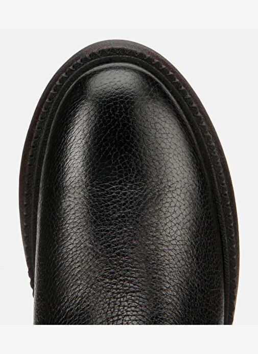 Erkek Deri Siyah Lastik Detaylı Chelsea Bot 02BOH314210A100 - Görsel 6