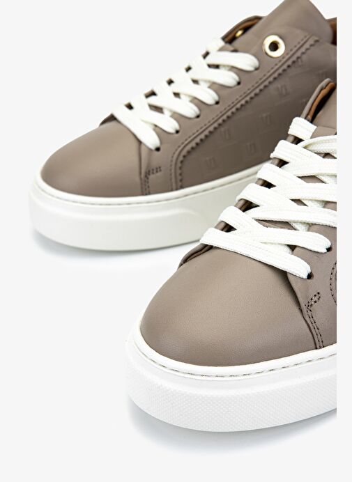 Valmenti Kadın Hakiki Deri Vizon Napa Sneakers & Spor Ayakkabı - Görsel 4