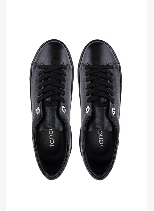 Tamer Tanca Kadın Hakiki Deri Siyah Sneakers & Spor Ayakkabı - Görsel 6